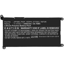CoreParts Dell 41.04Wh Li-Pol 11.4V 3600mAh akku