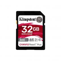 Kingston Canvas React Plus 32GB SDHC UHS-II, U3, V90