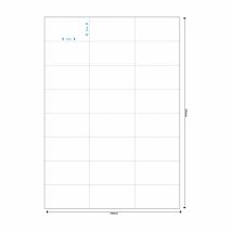 Monitoimi tarra-arkki 24-os. 70x37mm, valkoinen, 1200 tarraa