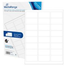 Monitoimi tarra-arkki 24-os. 63,5x33,9mm, valkoinen, 1200 tarraa