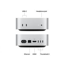 APPLE Mac mini M4 10-core CPU, 10-core GPU 16GB 256GB SSD