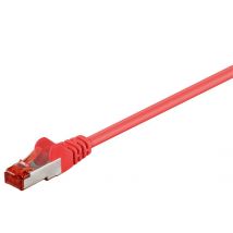 Ethernetkaapeli Cat6 S/FTP punainen 25m