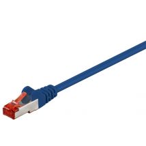 Ethernetkaapeli Cat6 S/FTP LSZH sininen 0,15m