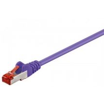 Ethernetkaapeli Cat6 S/FTP LSZH violetti 0,15m