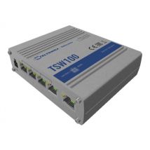 Teltonika TSW100 5-port Gigabit PoE kytkin