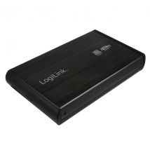 Ulkoinen kiintolevykotelo 3,5" USB 3.0, musta