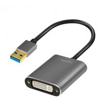 USB 3.0 adapteri DVI näyttöliittimeen