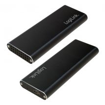 Ulkoinen SSD-kotelo, M.2 (NGFF) SATA, USB 3.2 Gen 2x1