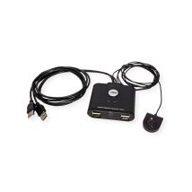 ATEN US224 2-porttinen USB 2.0 -oheislaitekytkin