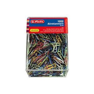 Paperiliitin (klemmari) 26 MM värilajitelma 1000 kpl