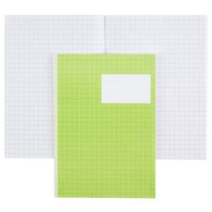 KOULUVIHKO A5/20 7x7mm ruudutettu lime (04303)