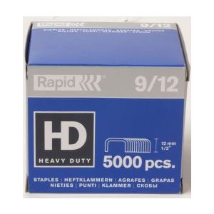 Rapid NIITIT 9/12 5000 KPL GALVANOITU SUPER STRONG