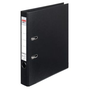 Herlitz mappi A4 5cm PP, musta