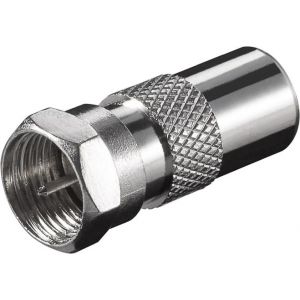 F Adapteri: F Plug > Coax Plug