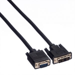 VALUE DVI Single Link uros - VGA uros 2 m kaapeli