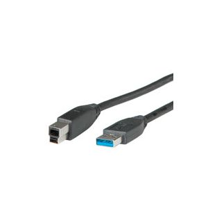 ROLINE USB 3.0 A-B kaapeli 1.8 m