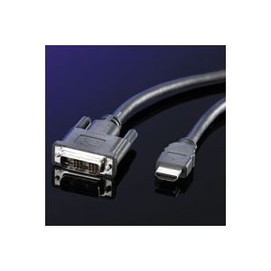 Value DVI Single Link uros - HDMI uros 5 m kaapeli