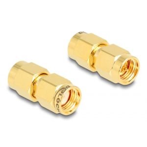 Delock RP-SMA plug > SMA plug kullattu C6801