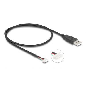 Kytkentäkaapeli USB 2.0 Type-A uros - 5 pin kamera liitin 0.6m