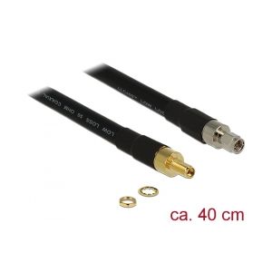 Delock Antennikaapeli SMA plug > SMA jack CFD400 LLC400 10 m low loss