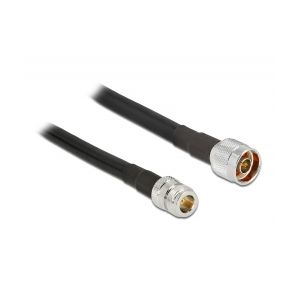 Delock Antennikaapeli N plug > N jack CFD400 LLC400 10 m low loss waterproof
