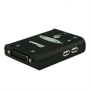 VALUE KVM kytkin "Star", 1U - 2 PCs, HDMI, USB