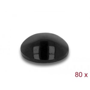 "Kumitassu" itseliimautuva 6 x 2mm musta 80 kpl