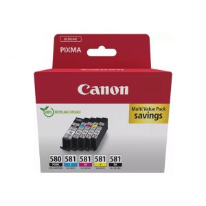 Canon PGI-580 PGBK/CLI-581 CMYBK Multipack 5-väriä