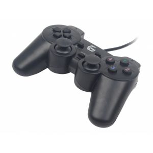 Gembird USB-gamepad 2 sauvaa, 4-suuntainen D-pad ja 10 toimintapainiketta