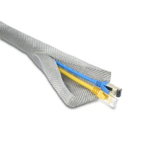 Delock Punottu kaapelisuoja EMC-suojaus, itsesulkeutuva, 5 m x 25 mm