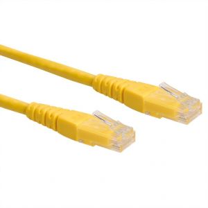 Ethernetkaapeli Cat6 U/UTP keltainen 7m