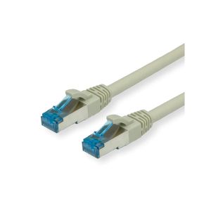 Value ethernetkaapeli Cat.6A 10G S/FTP PIMF harmaa, 10,00m