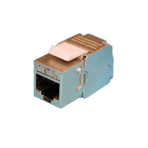 ROLINE Keystone liitin, Cat6A RJ-45 (AWG 23-26), STP, työkaluton, hopea