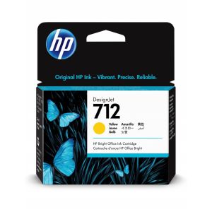 HP 712 (3ED69A) keltainen 29ml mustekasetti