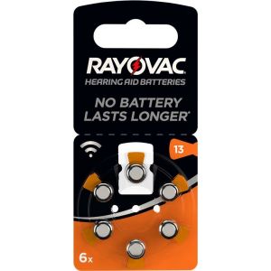 Rayovac kuulokoje paristo PR48/13 6kpl