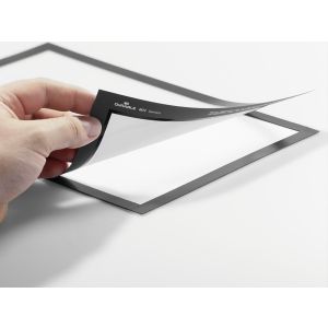 Duraframe magneettinen kehys A4, 2kpl, musta reuna