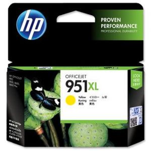 HP 951XL KELTAINEN MUSTEPATRUUNA