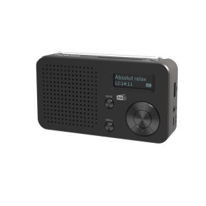 TELESTAR TOP 100 musta DAB+ -radio kannettava radio