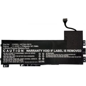 CoreParts 82Wh HP Li-Pol 11.4V 7200mAh akku
