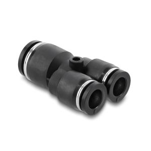 Delock pneumaattinen liitin 2 x 8 mm - 1 x 10 mm kiinnitysreiällä, Y-muotoinen