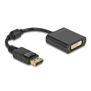 Delock DisplayPort 1.1 uros - DVI naaras passiivinen adapteri musta