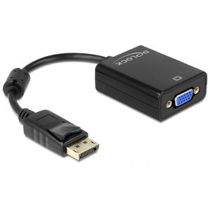 Delock Displayport 1.2 uros -> VGA naaras adapteri