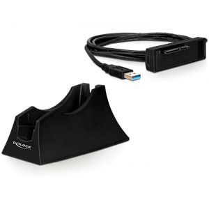 Delock SATA 2,5"/3,5" SSD+HDD - USB 3.0 telakka