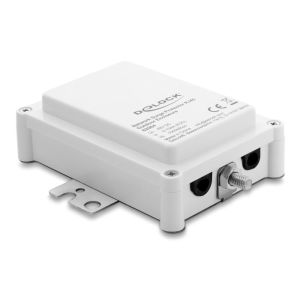 Delock ylijännitesuoja RJ45 ulkokäyttöön IP65 seinäasennukseen