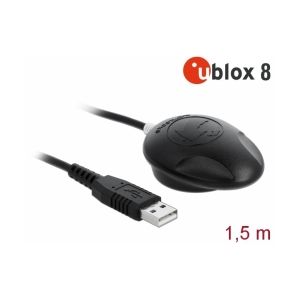 Navilock NL-8002U USB 2.0 Multi GNSS vastaanotin u-blox 8 1.5 m
