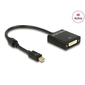 Delock MiniDisplayport 1.2 -> DVI aktiivi adapteri
