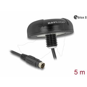 Navilock NL-803P EVA-M8Q MD6 sarjaportti PPS Multi GNSS -vastaanotin u-blox 8,5 m