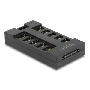 Delock RGB-hubi ARGB-LEDeille, 10 porttia