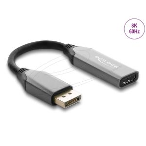 Delock Aktiivinen DisplayPort 1.4 - HDMI -sovitin 8K HDR
