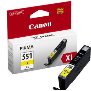 CANON CLI-551XL Y keltainen mustekasetti